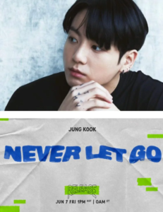 “Never Let Go” Jung Kook BTS Lampaui 100 Juta Streaming Di Spotify