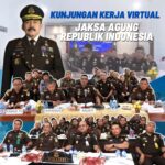 Kepala Kejaksaan Maluku Bersama Jajaran Kejaksaan Seluruh Indonesia Lainnya Menghadiri Pengarahan Jaksa Agung RI, ST. Burhanudin Dalam Rangka Kunjungan Kerja Virtual