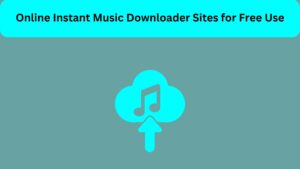 Online music downloader