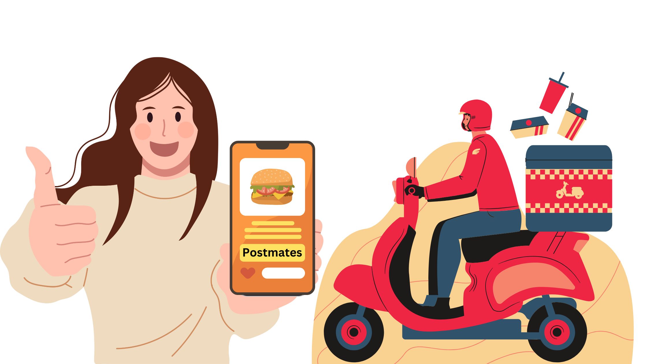 Postmates clone script