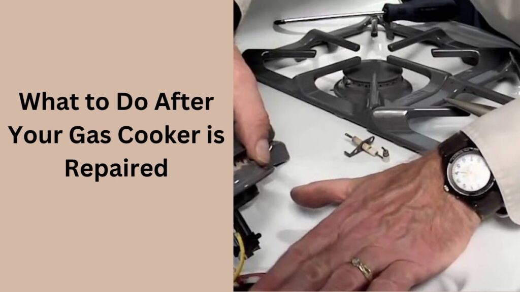 What to Do After Your Gas Cooker is Repaired