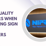 Why Quality Matters When Selecting Sign Board Suppliers