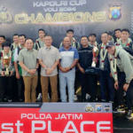 Jadi Kado Terindah di HUT Jawa Timur ke-79, Tim Voli Putra-Putri Polda Jatim Raih Juara Kapolri Cup 2024