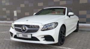 rent mercedes c200 dubai