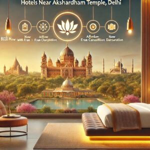 Hotels Near Akshardham Temple, Delhi