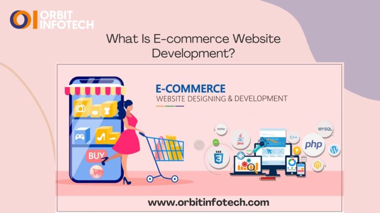 Ecommerce Website Development Services by Orbit Infotech