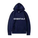 Blue Essentials Hoodie A Trend You Can’t Miss