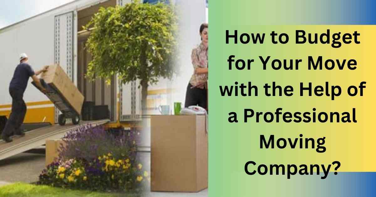 How to Budget for Your Move with the Help of a Professional Moving Company?