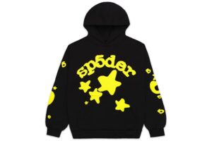 Sp5der Beluga Hoodie Onyx Yellow