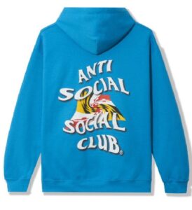 Anti Social Social Club Hoodie All Talk On A Blog Gold Street wear