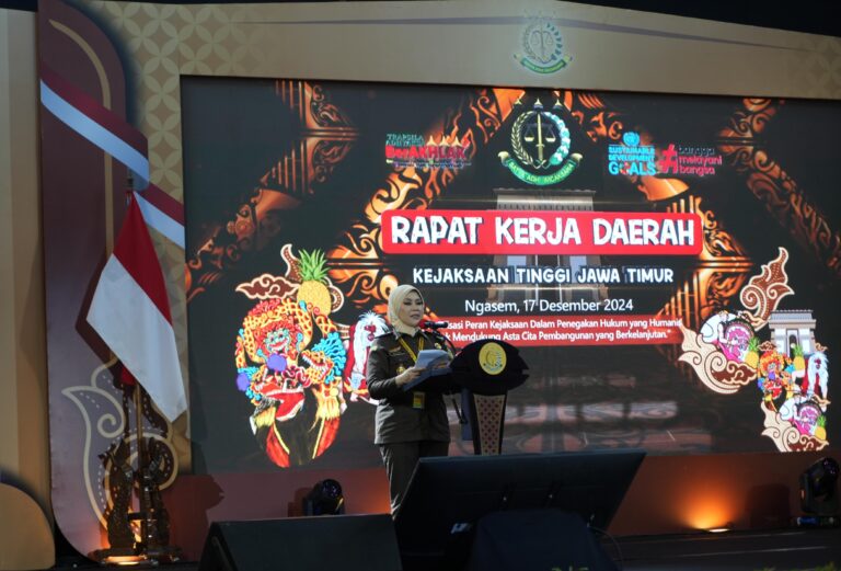 Rapat Kerja Daerah Kejaksaan Tinggi Jawa Timur Tahun 2024