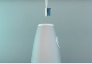 uv electric toothbrush with charging station