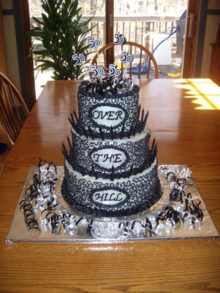 What Decorations Fit “Over The Hill” Cakes?