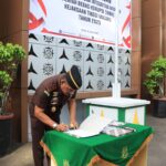 Kajati Maluku Agoes SP Pimpin Apel Pencanangan Pembangunan Zona Integritas Menuju Wilayah Bebas Korupsi Kejaksaan Tinggi Maluku