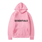 Stay On-Trend With The Best-Selling Pink Essentials Hoodie