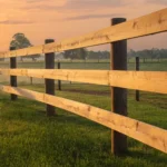 Install a Durable Split Rail Fence Gate for Your Property