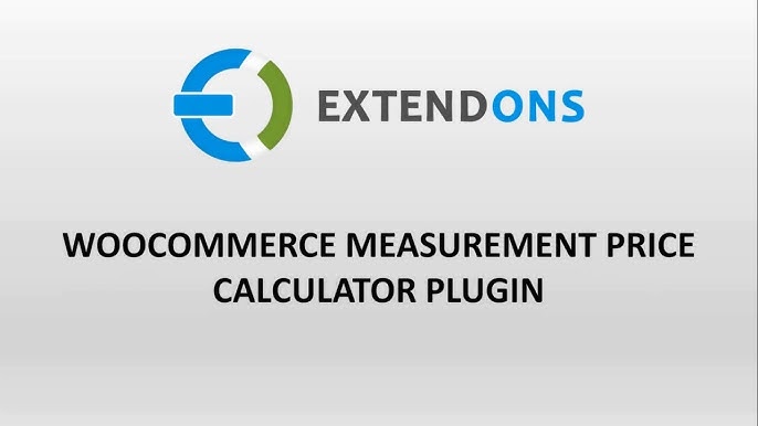 Woocommerce measurement price calculator: Sell by Weight, Length & Area