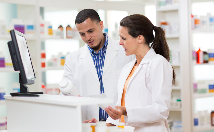 white pharmacist jacket