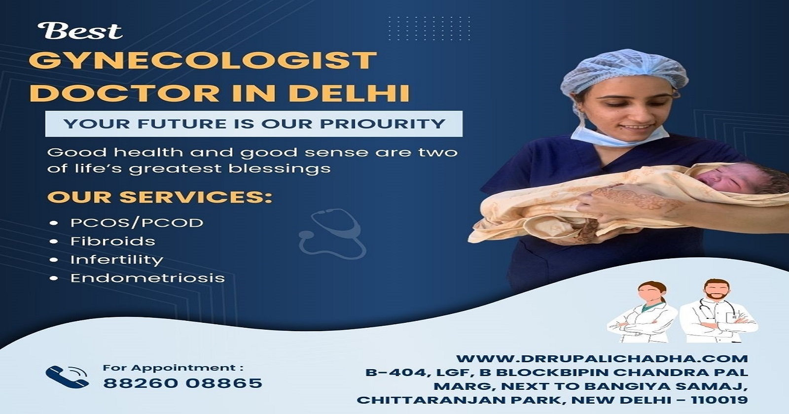 Best gynecology Doctor in Delhi