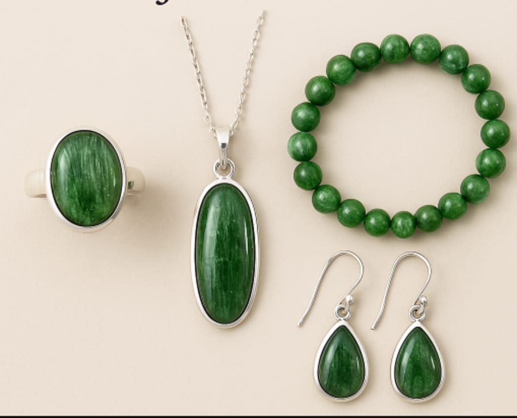 The Golden Glow: Why Green Kyanite Jewelry Should Be Your Next Must-Have Accessory