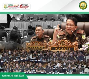 Kajati Jatim Tekankan Profesionalisme dan Integritas kepada Seluruh Kajari se-Jawa Timur