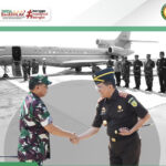 Kajati Jatim Turut Menyambut Panglima TNI, Wujud Sinergi Lintas Sektor Di Jatim