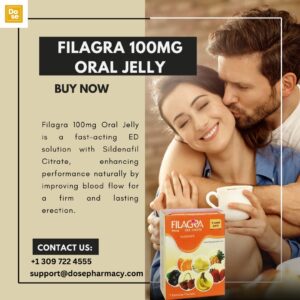 Filagra 100mg Oral Jelly: Fast-Acting ED Solution in a Convenient Form