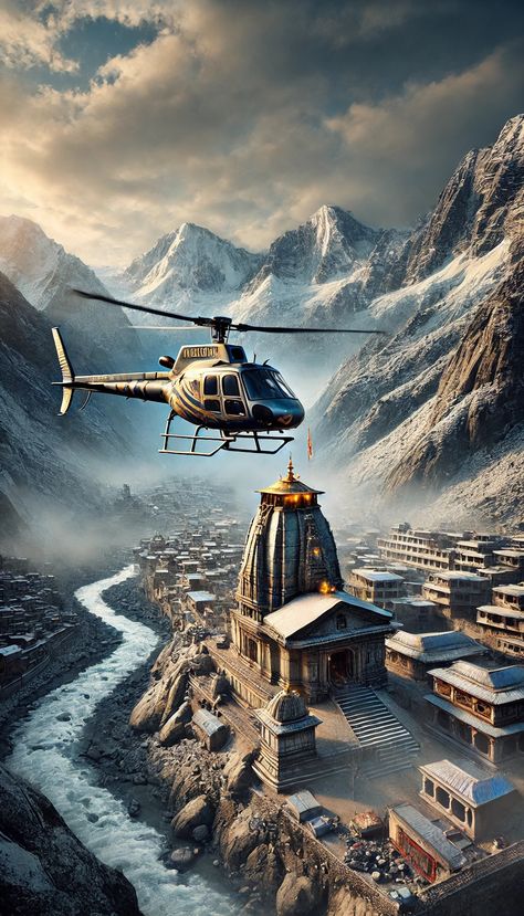 A Char Dham Yatra By Helicopter Package: Aerial Adventure
