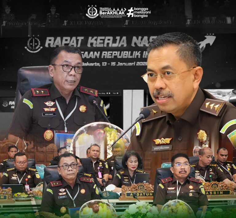 Hari Kedua Rakernas Kejaksaan 2026, Kejati Jatim Ikuti Diskusi Pokja Dalami Tiga Isu Utama