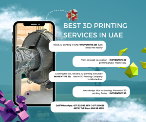 Advanced 3D Printing Sharjah Solutions by Inoventive 3D