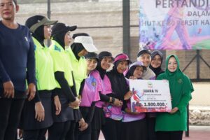 Pangdam V/Brawijaya Hadiri Penutupan Lomba Tenis Lapangan HUT Persit KCK Ke-80