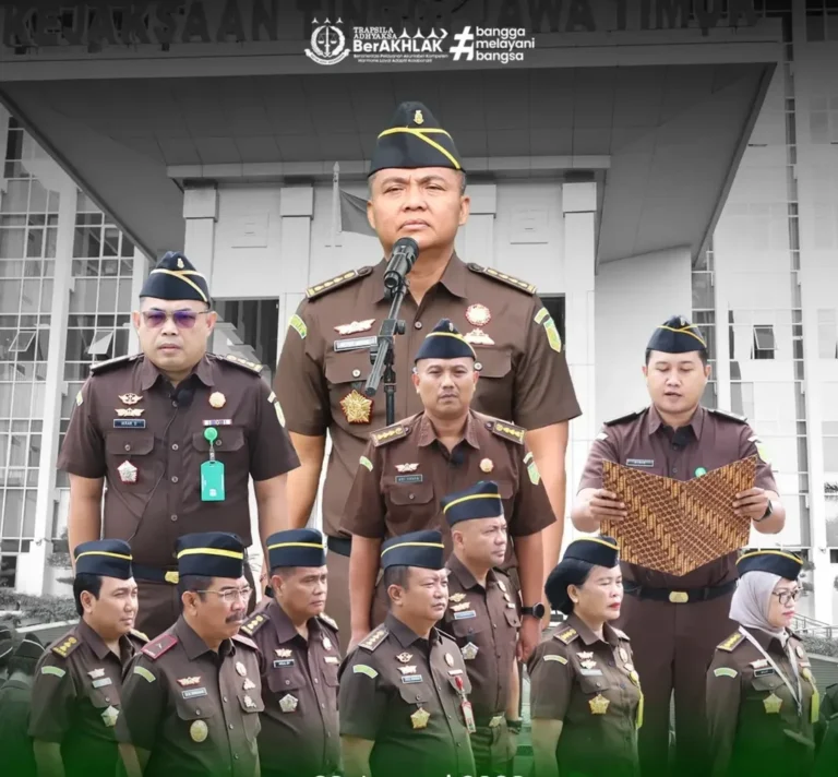 Pimpin Apel Pagi, Asintel Kejati Jatim: Menjaga Kepercayaan Publik Dimulai Dari Diri Sendiri