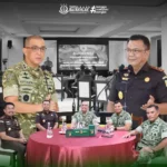 Sinergi Penegakan Hukum Semakin Diperkuat, Kajati Jatim Kunjungi Makodam V/Brawijaya
