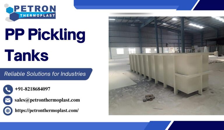 High Capacity PP Pickling Tanks for Continuous Production
