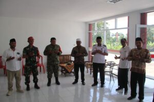 Dandim 0827/Sumenep Didampingi H. Rudi Resmikan Koperasi Desa/Kelurahan Merah Putih (KDKMP) di Desa Sendang Pragaan Kabupaten Sumenep