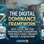 The Digital Dominance Framework: Why Local SEO for Remodelers is Essential for High-Ticket Project Acquisition