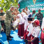 Pangdam V/Brawijaya Hadiri Launching 200 Jembatan Perintis Garuda Bersama Kasad di Nganjuk
