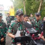 Pangdam V/Brawijaya Tinjau Jembatan Perintis Garuda Dorong Akses Ekonomi dan Mobilitas Warga Nganjuk