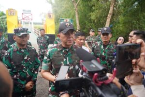 Pangdam V/Brawijaya Tinjau Jembatan Perintis Garuda Dorong Akses Ekonomi dan Mobilitas Warga Nganjuk