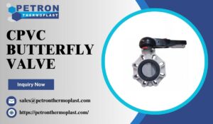 Easy Installation CPVC Butterfly Valve for Industrial Pipelines