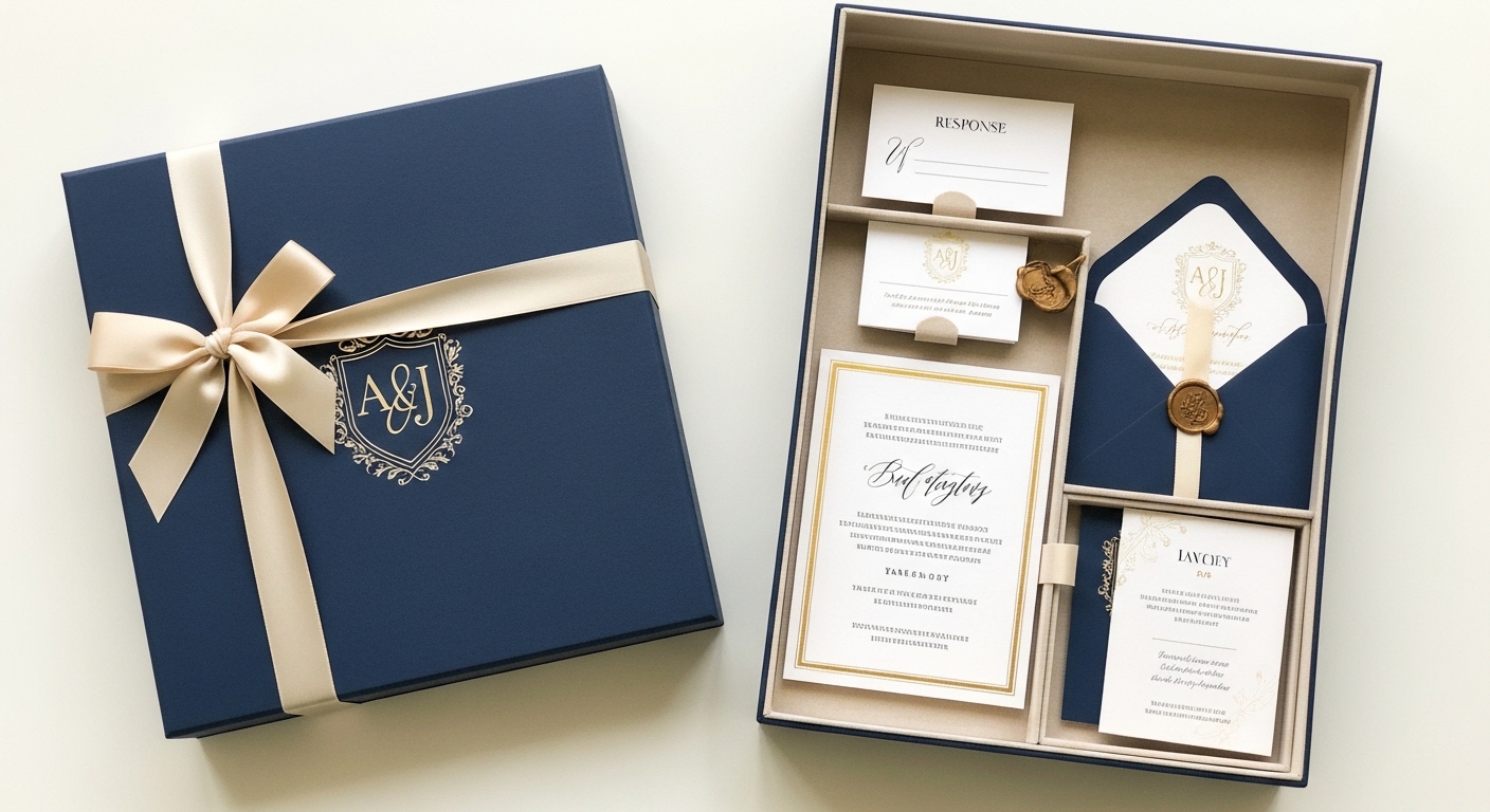 Custom Invitation boxes