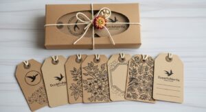 Premium Custom Oval Tags for Distinct Product Presentation