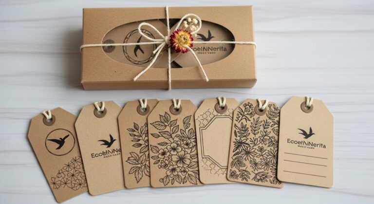 Premium Custom Oval Tags for Distinct Product Presentation