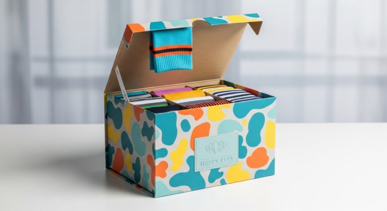 Premium Custom Socks Boxes for Retail Businesses