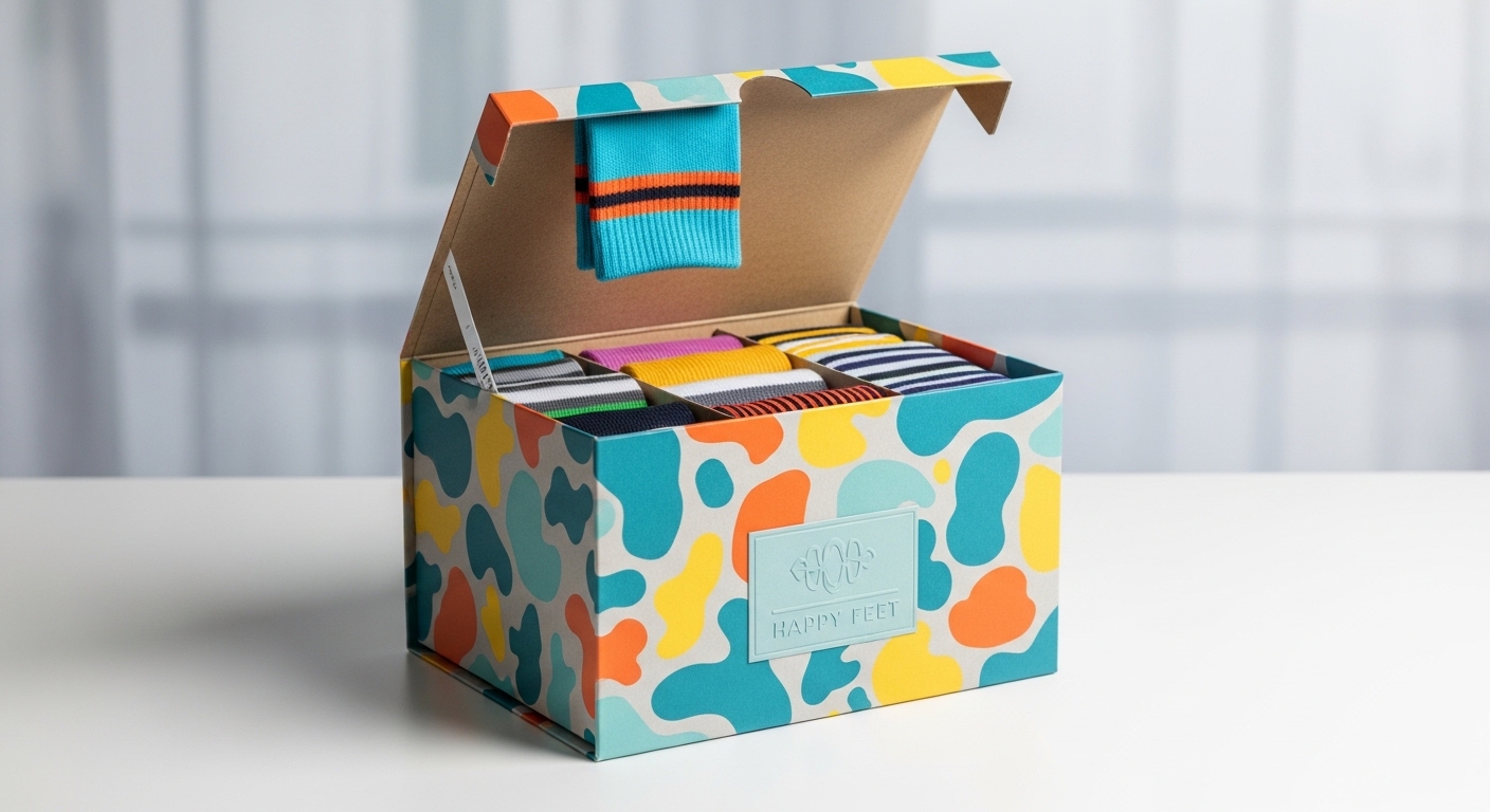 Custom Socks Boxes