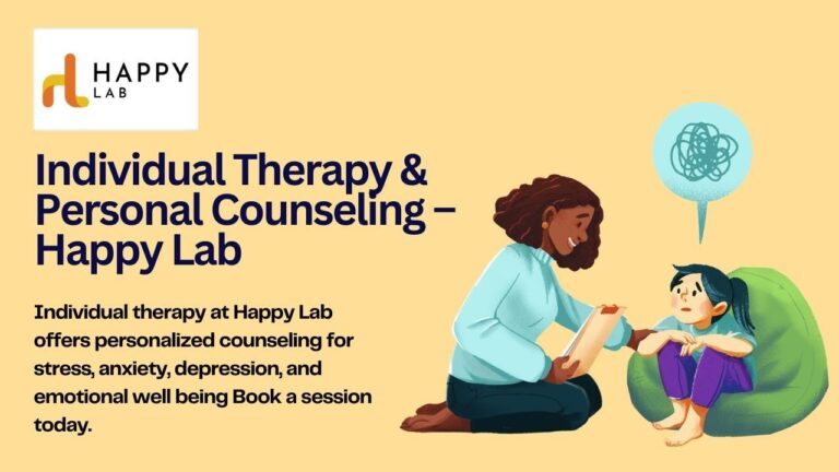 First Individual Therapy Session Guide | Happy Lab