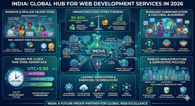 Why India is a Global Hub for Web Development Services in 2026