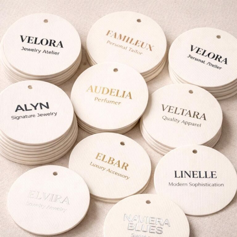 Boost Brand Appeal With High-Quality Custom Foil Hang Tags