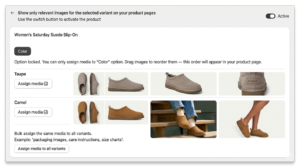 Shopify Multiple Images per Product Best Layouts