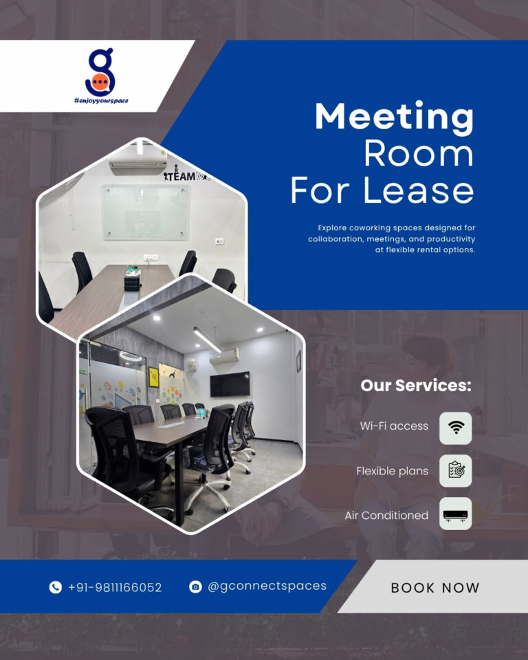Meeting Room for Rent in Delhi: The Smart Choice for Modern Businesses